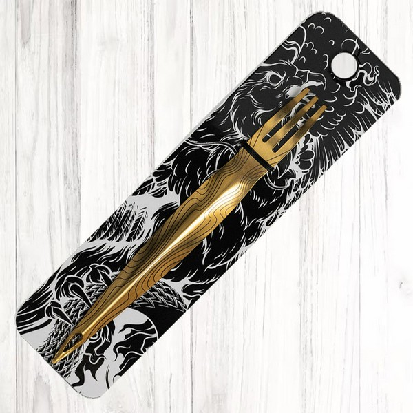 ВИЛКА ALPHA HOOKAH F*K GOLD