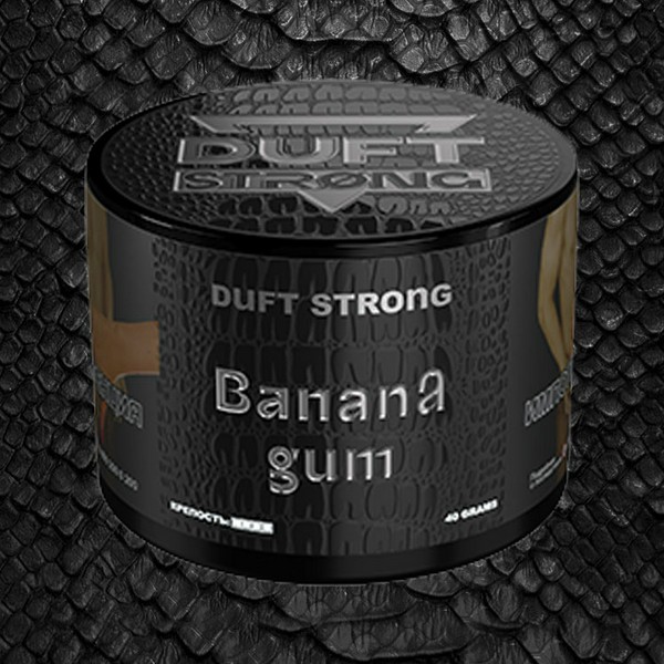 DUFT STRONG - BANANA GUM - Банановая Жвачка - 40 (M)