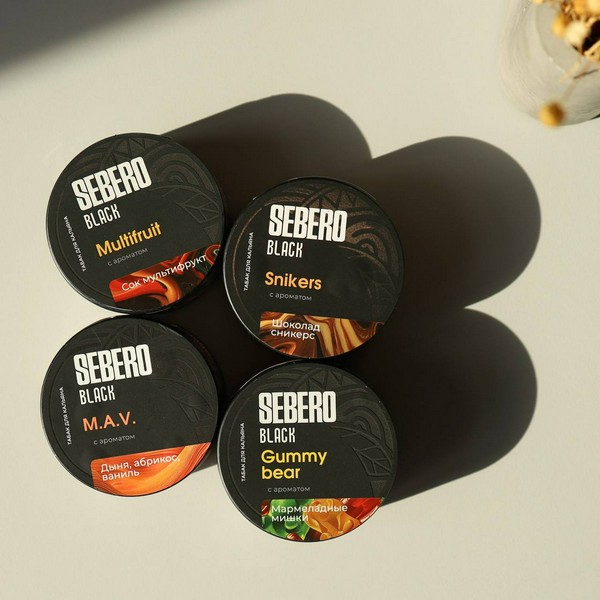 SEBERO BLACK - GUMMY BEAR - Мармеладные мишки - 25 (M)