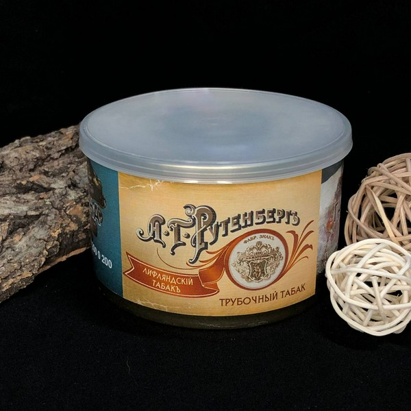 A.G.RUHTENBERG ЛИФЛЯНДСКИЙ ТАБАК Табак трубочный 50 гр. (M)