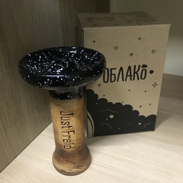 ЧАША ОБЛАКО - PHUNNEL S GLAZE BLACK (LOGO)