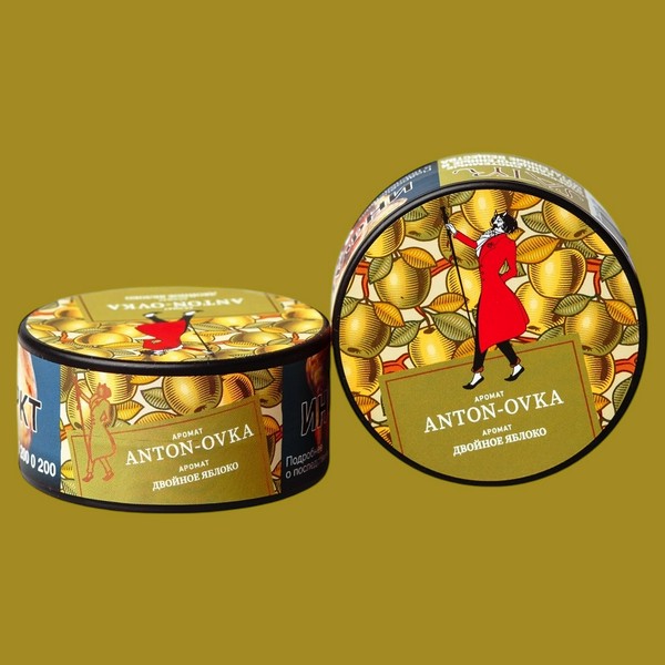 ТАБАК SATYR - ANTON-OVKA ДВОЙНОЕ ЯБЛОКО 25