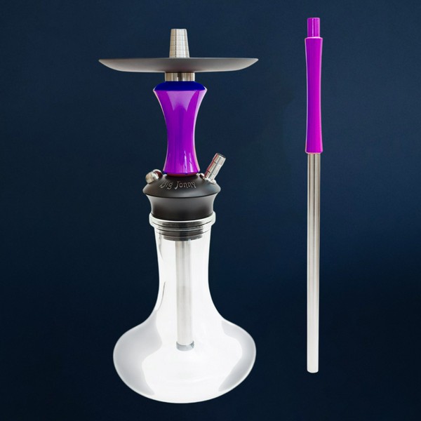 КАЛЬЯН BIG JONNY ФИОЛЕТОВЫЙ (КОМПЛЕКТ)