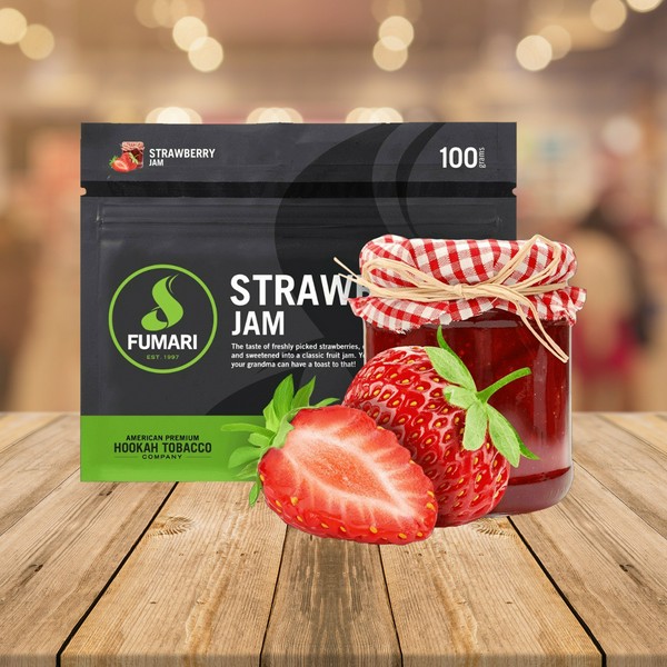 FUMARI - STAWBERRY JAM - 100 (M)