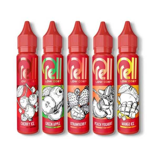 ЖИДКОСТЬ RELL LOW COST Blackcurrant Ice 28мл БЕЗНИКОТИНОВАЯ (M)