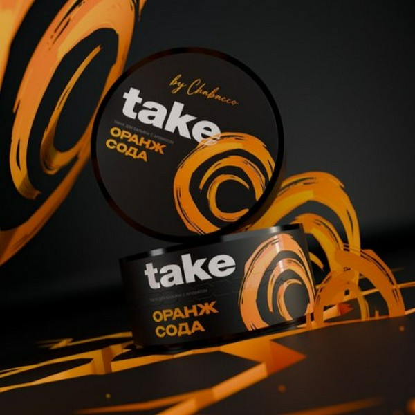 TAKE - ORANGE SODA - Апельсиновая газировка 25 (M)