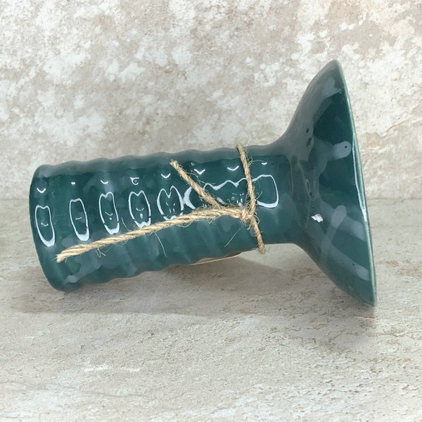 ЧАША NEJN - SWIRL MATT GREEN (ЗЕЛЕНАЯ МАТОВАЯ)