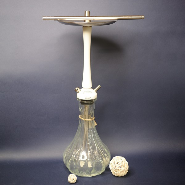 КАЛЬЯН MATTPEAR - SIMPLE M  WHITE  ПРЯМАЯ ШАХТА