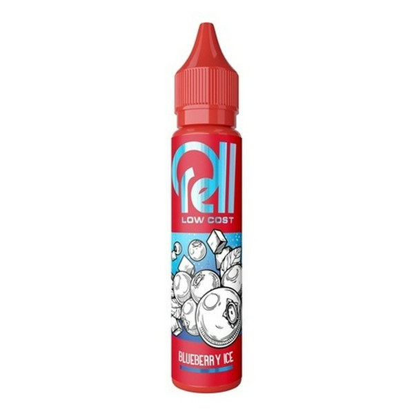 ЖИДКОСТЬ RELL LOW COST Blueberry Ice 28мл БЕЗНИКОТИНОВАЯ (M)