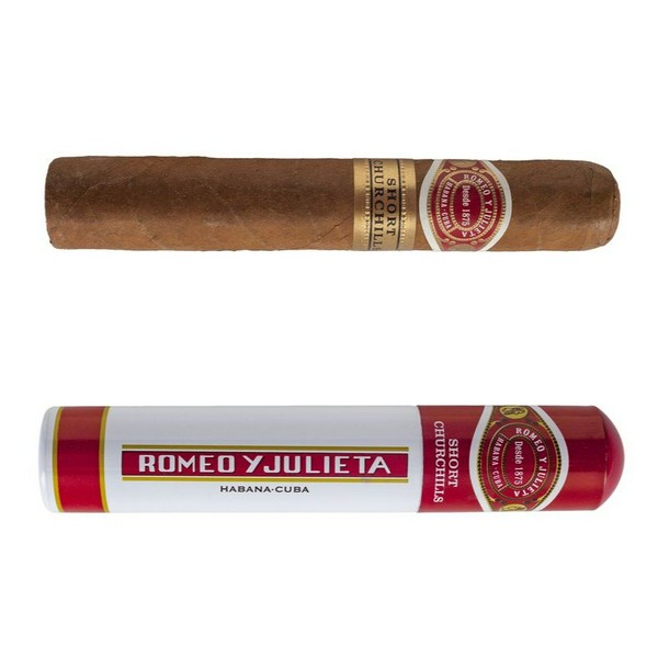 ROMEO Y JULIETA SHORT CHURCHILLS AT Сигара ТУБА (M)
