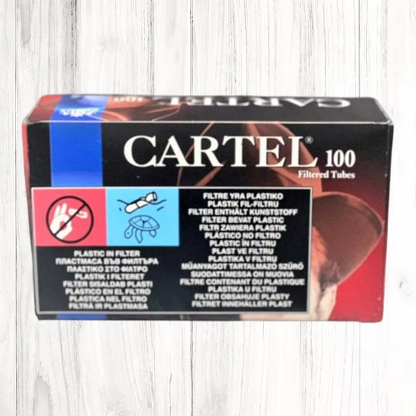 Гильзы CARTEL Filtered Tubes 100 шт.