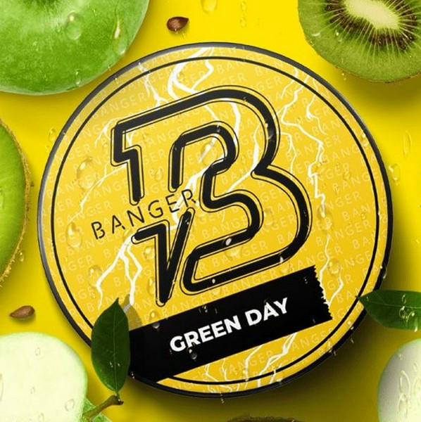 BANGER - GREEN DAY - Яблоко, киви, кислинка - 25 (M)