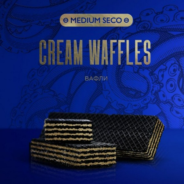 KRAKEN - MEDIUM SECO CREAM WAFFLES Сливочные вафли (S10) - 30 (M)