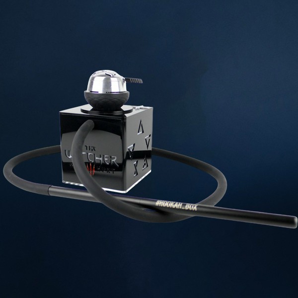 КАЛЬЯН HOOKAH BOX - WITCHER (КОМПЛЕКТ: КОРПУС, КАЛАУД, ШЛАНГ, МУНДШТУК, ЧАША)