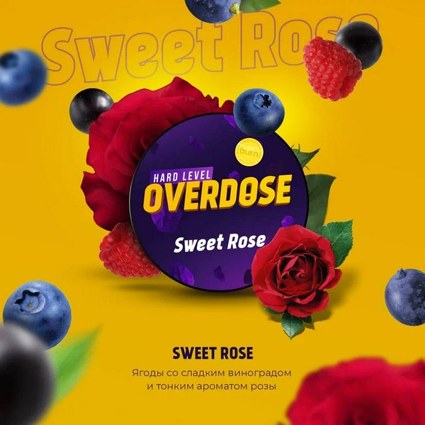OVERDOSE - SWEET ROSE - 25 (M)