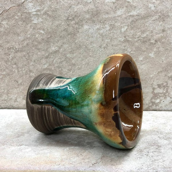 ЧАША KOLOS TURKISH TURKKIAIEN GLAZE КОРИЧНЕВЫЙ