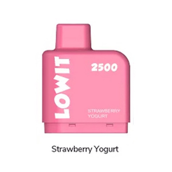 ELFBAR LOWIT POD КАРТРИДЖ PREFILLED STRAWBERRY YOGURT 2500