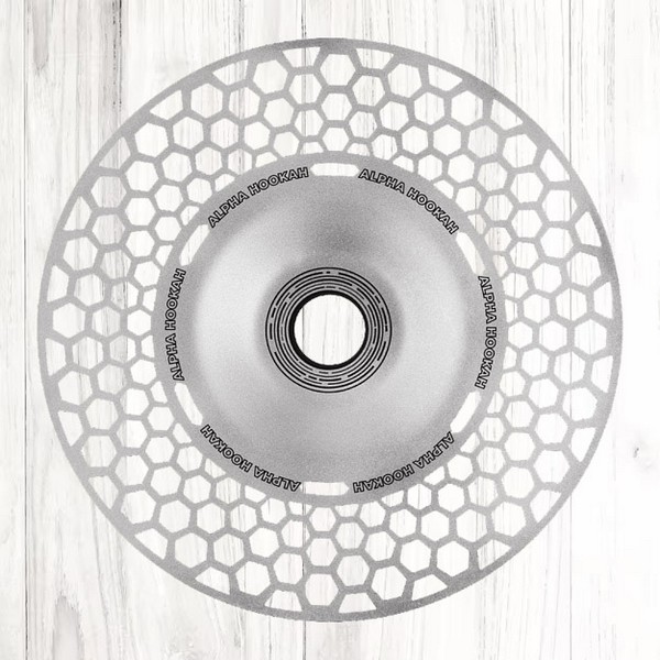 СЕТКА ДЛЯ БЛЮДЦА ALPHA HOVER Hexagon Silver