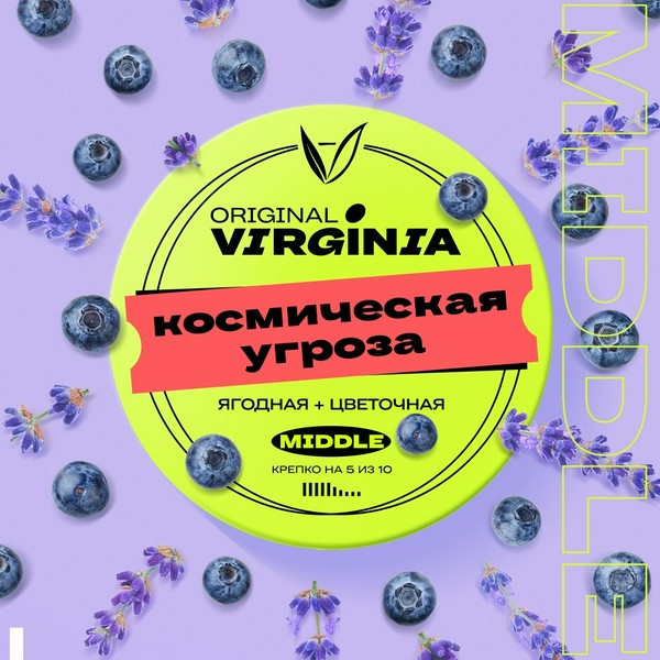ORIGINAL VIRGINIA MIDDLE - КОСМИЧЕСКАЯ УГРОЗА 100 (M)