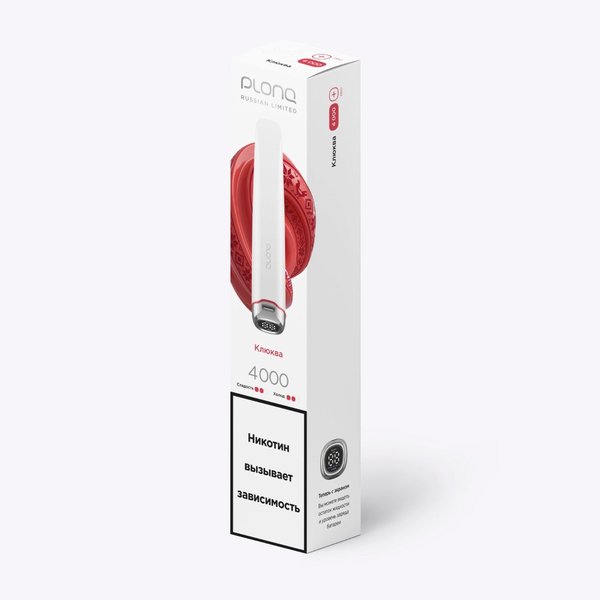 PLONQ PLUS PRO RUS - КЛЮКВА 4000 (M)
