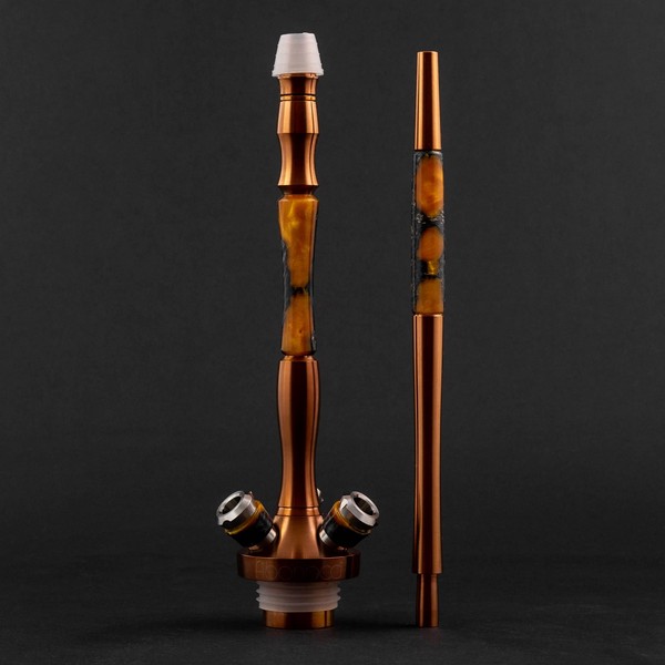 ШАХТА UNION - FIBONACCI PVD (Bronze) (Шахта,блюдце,мундштук,уплотнители)