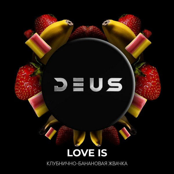DEUS - LOVE IS - Клубнично-банановая жвачка - 100 (M)