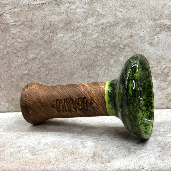 ЧАША ОБЛАКО - PHUNNEL M GLAZE MARBLE BLACK GREEN