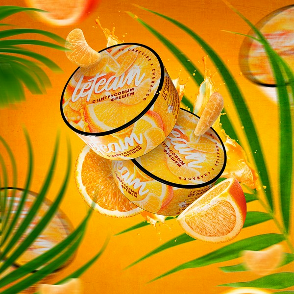 LETEAM MEDIUM - С ЦИТРУСОВЫМ ФРЕШЕМ - 25 GR (M)