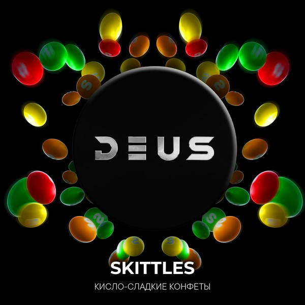 DEUS - SKITTLES - Кисло-сладкие конфеты - 30 (M)