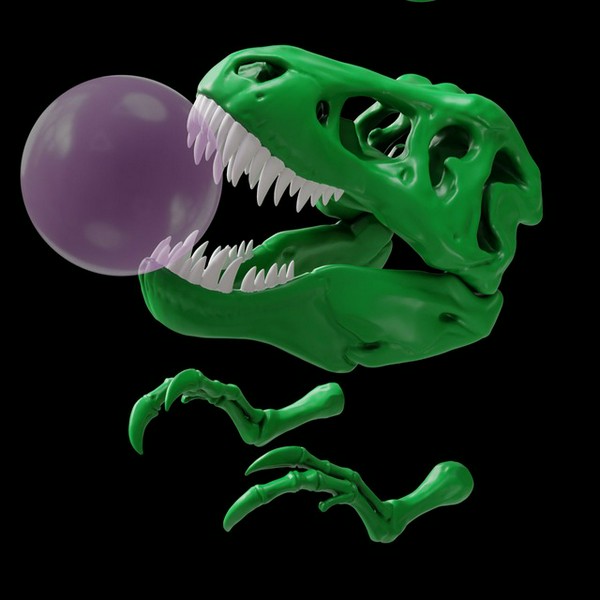 ХЛГN - DINO - Мятная жвачка 200 (M)