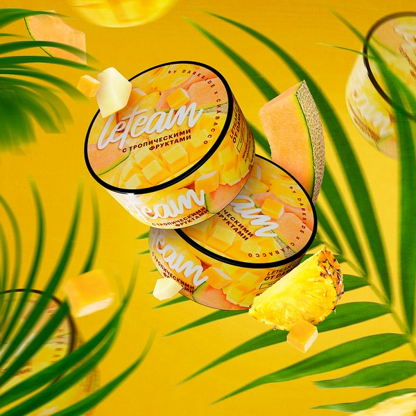 LETEAM MEDIUM - С ТРОПИЧЕСКИМИ ФРУКТАМИ - 25 GR (M)
