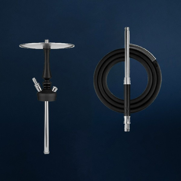 ШАХТА HOOB - MARS PRO MINI ЧЕРНЫЙ,НЕРЖ.СТАЛЬ (Шахта, шланг,мундштук, пружина)