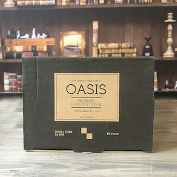 УГОЛЬ OASIS (22мм) - 1KG - 96 BRICKS