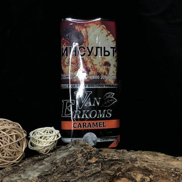 X VAN ERKOMS CARAMEL Табак сигаретный 40 гр. (M)