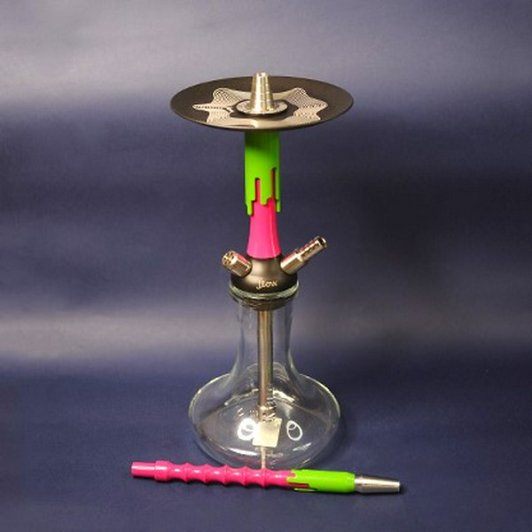 ШАХТА MAMAY CUSTOM - FLOW ФУКСИЯ (РОЗОВЫЙ) САЛАТ (ШАХТА, МУНДШТУК)