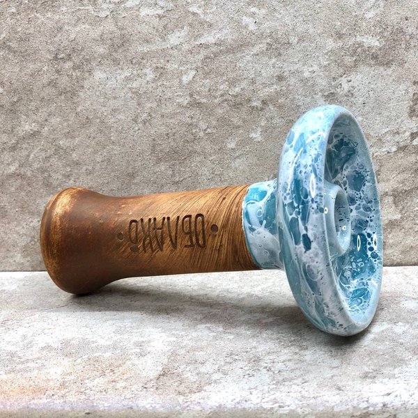 ЧАША ОБЛАКО - PHUNNEL L GLAZE MARBLE SKY BLUE