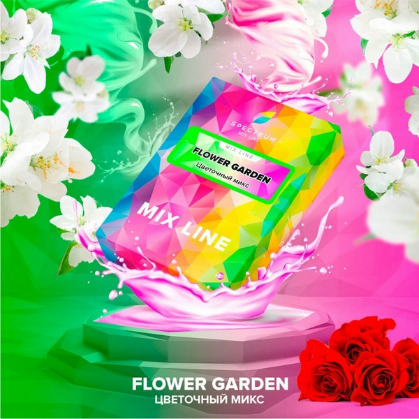 X SPECTRUM MIX - FLOWER GARDEN 40 (M)