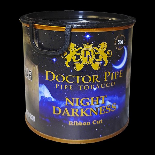 DOCTOR PIPE NIGHT DARKNESS CUT Табак трубочный 50 гр. (M) БАНКА