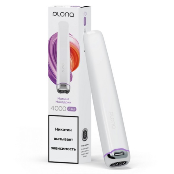 PLONQ PLUS PRO - МАЛИНА МАНДАРИН 4000 (M)