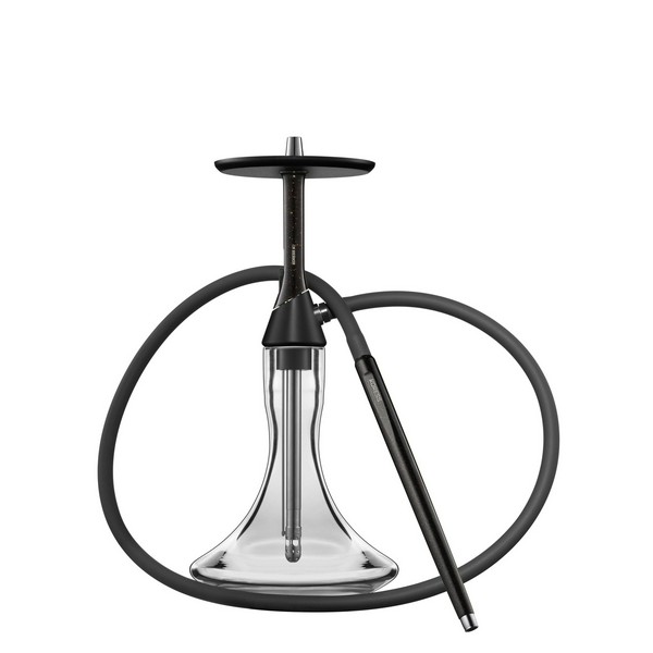 ШАХТА KORESS 2 - BLACK GLOSS GOLD (шахта, мундштук,шланг,блюдце,комплект уплотнителей)