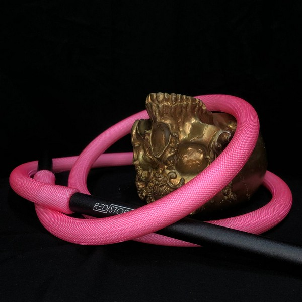 КОМПЛЕКТ REDSTORK ШЛАНГ RS РОЗОВЫЙ + МУНДШТУК ЧЕРНЫЙ