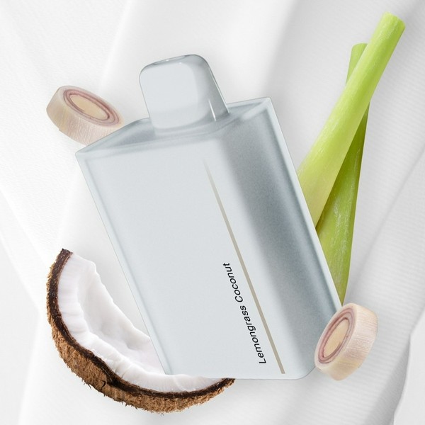 SOAK CUBE - White - Lemongrass Coconut/ Лемонграсс Кокос 7000