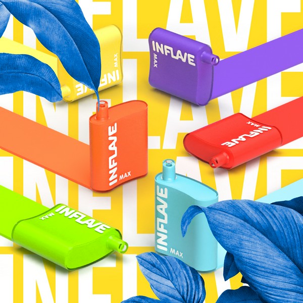 INFLAVE MAX Киви 4000 (M)