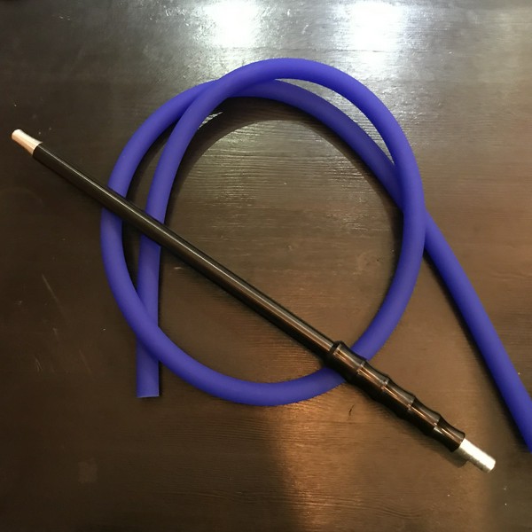 ШЛАНГ И МУНДШТУК SOFT TOUCH СИНИЙ