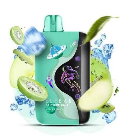 ELFBAR GH - Яблоко Киви Лед 33000 (M)