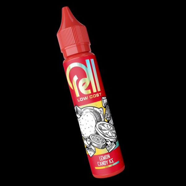ЖИДКОСТЬ RELL LOW COST Lemon Candy Ice 28мл БЕЗНИКОТИНОВАЯ (M)