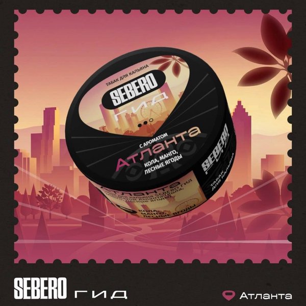 SEBERO ГИД - АТЛАНТА - Кола,Манго,Лесные ягоды 100 (M)