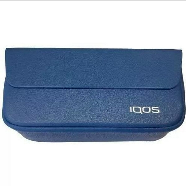 КОЖАНЫЙ ЧЕХОЛ ДЛЯ IQOS СИНИЙ