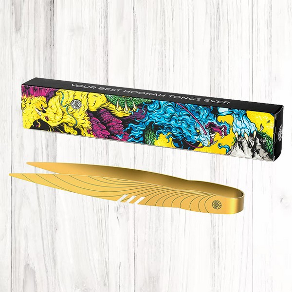 ЩИПЦЫ ALPHA HOOKAH - TONGS GOLD