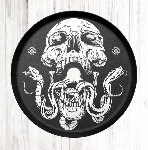 БЛЮДЦЕ ALPHA HOOKAH ДИЗАЙНЕРСКОЕ № 02 для Model X, Model KAPPA